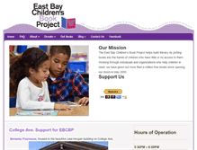 Tablet Screenshot of eastbaychildrensbookproject.org